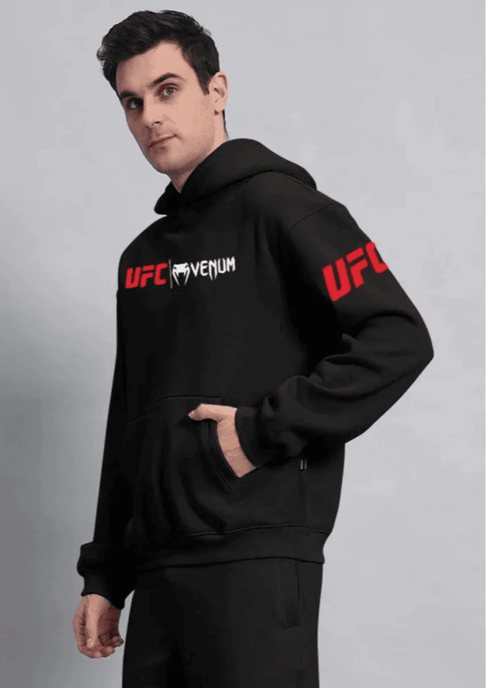 UFC Venum Black Hoodie - ALTR