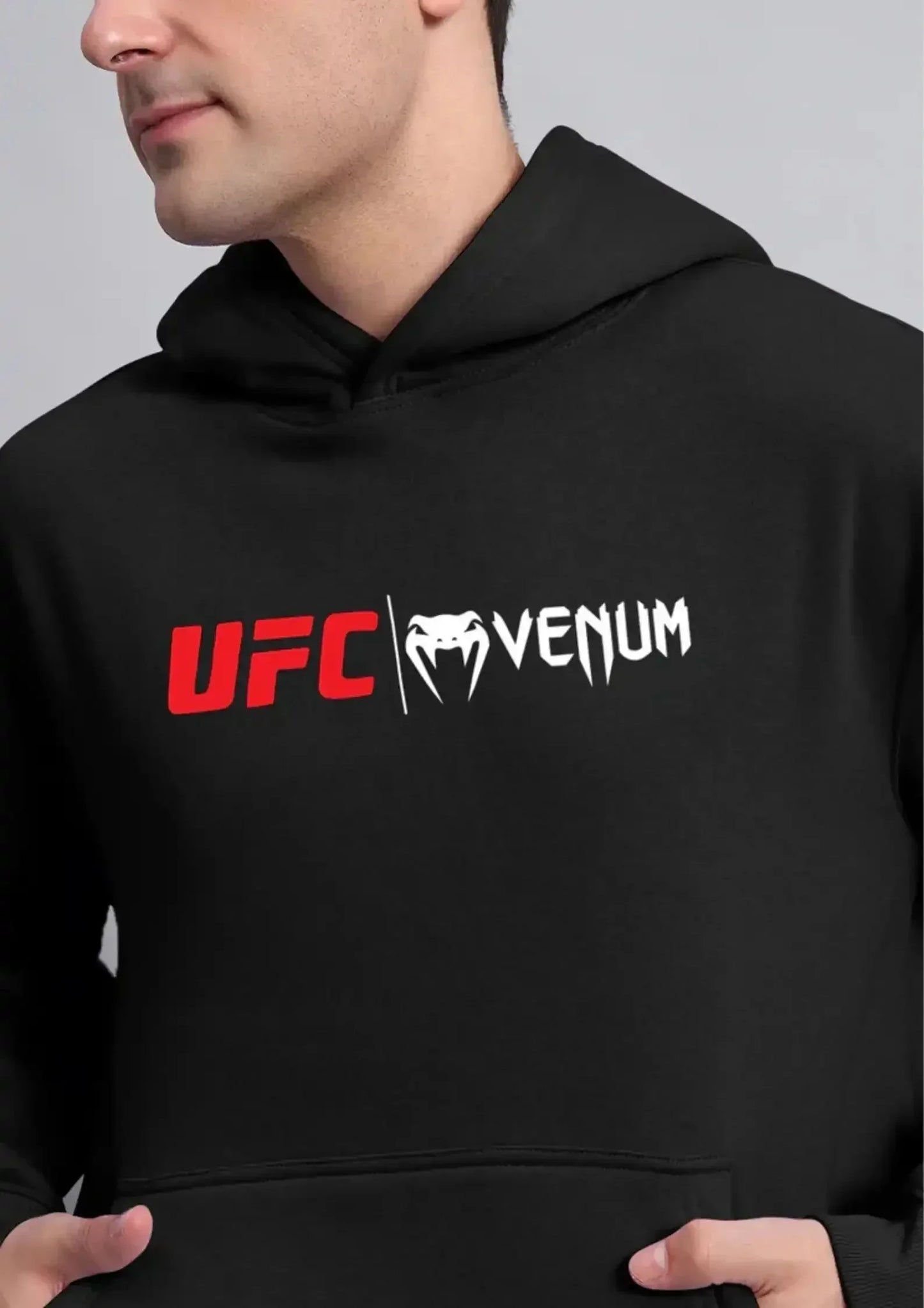 UFC Venum Black Hoodie - ALTR