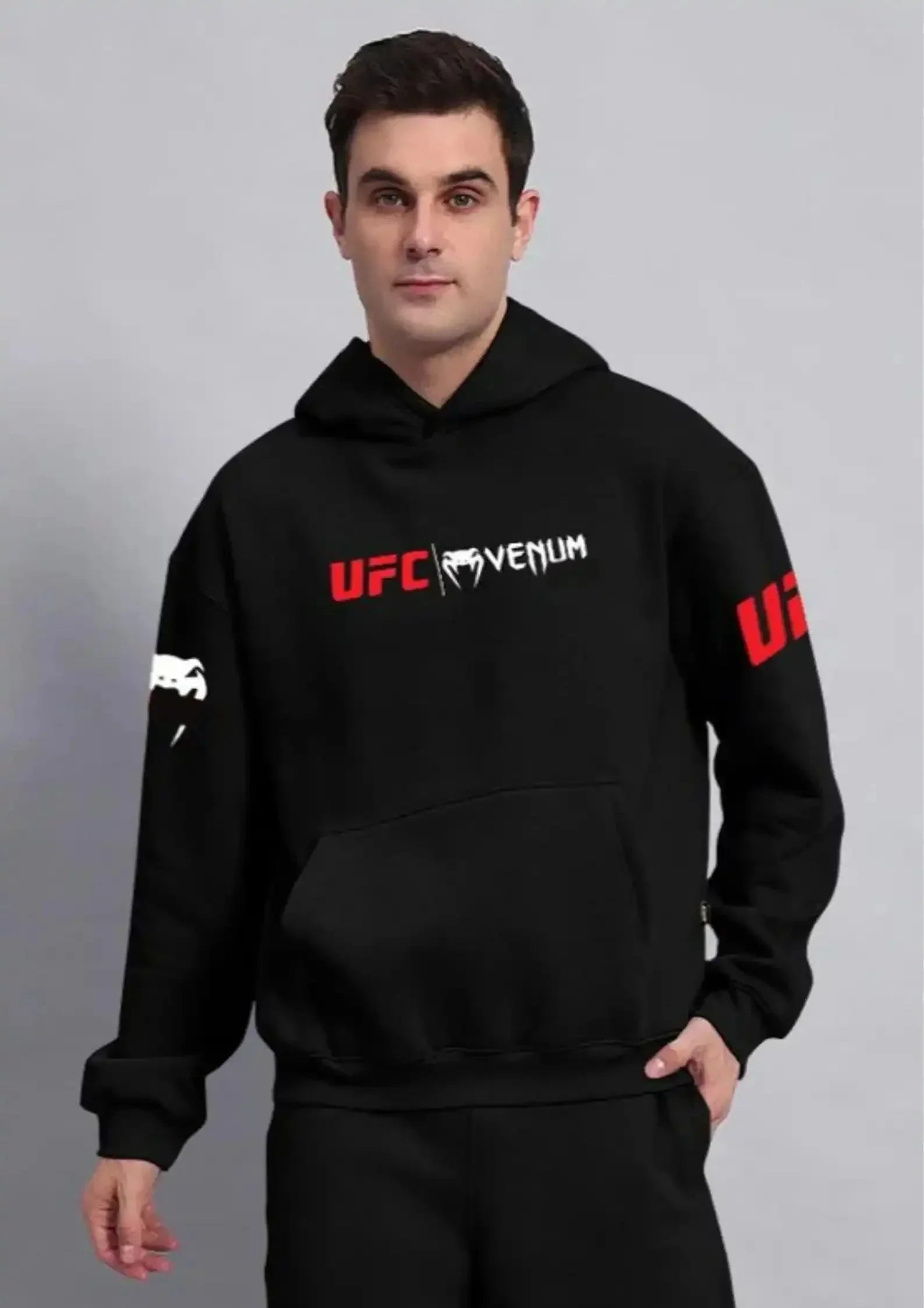 UFC Venum Black Hoodie - ALTR