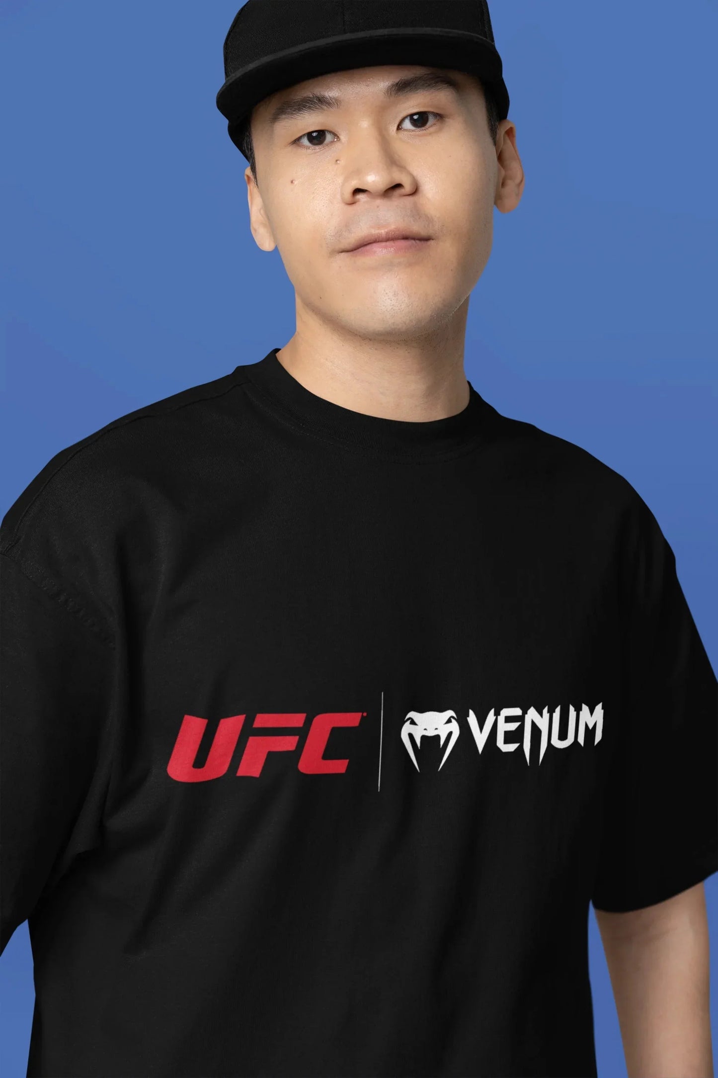 UFC Venum Oversized Black T-shirt - ALTR