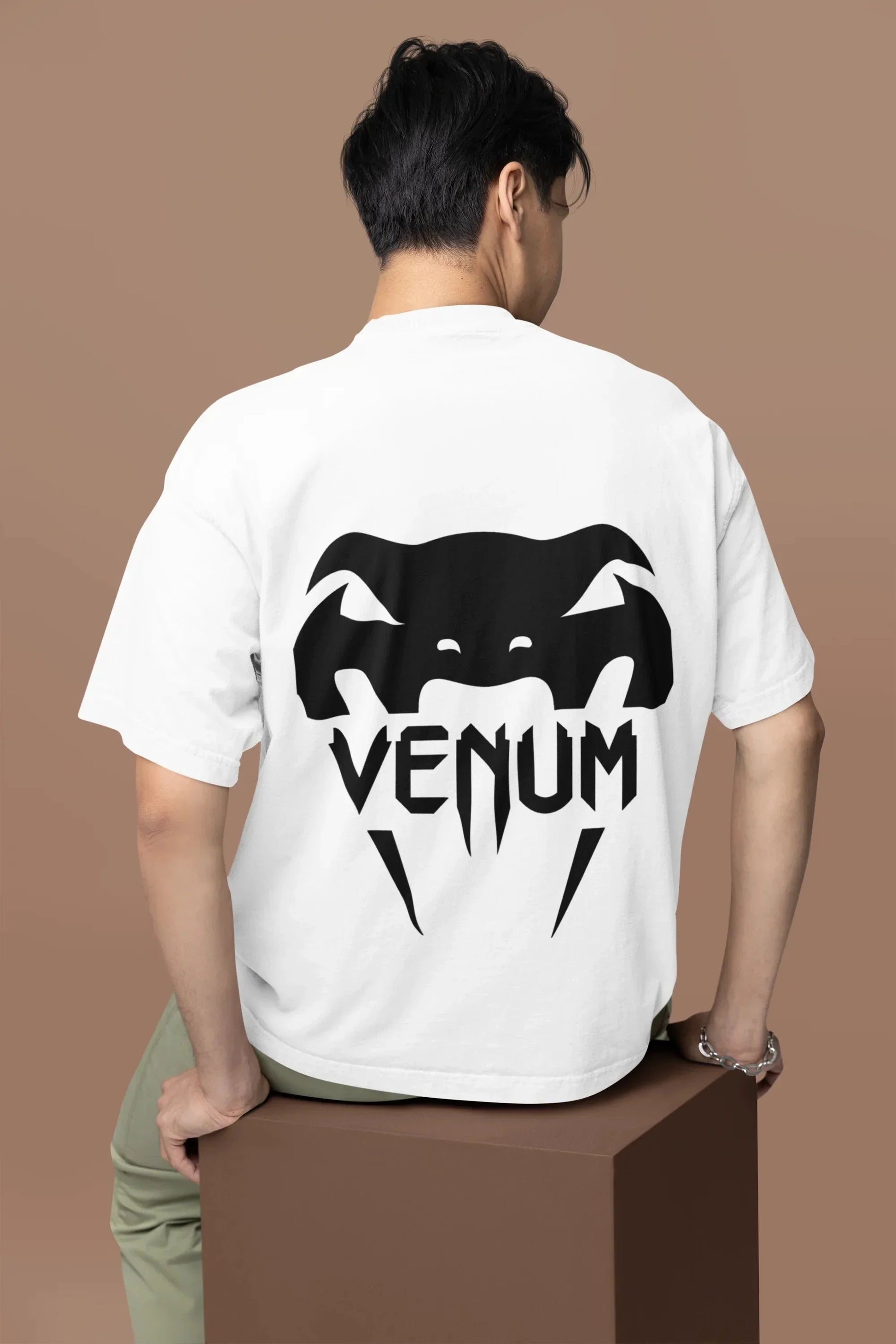 UFC Venum Oversized White T-shirt - ALTR
